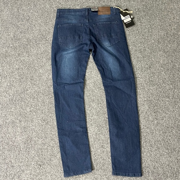 NWT Premium Denim Men's Light Washed Skinny FitJeans Sz 34/32 - Picture 10 of 13